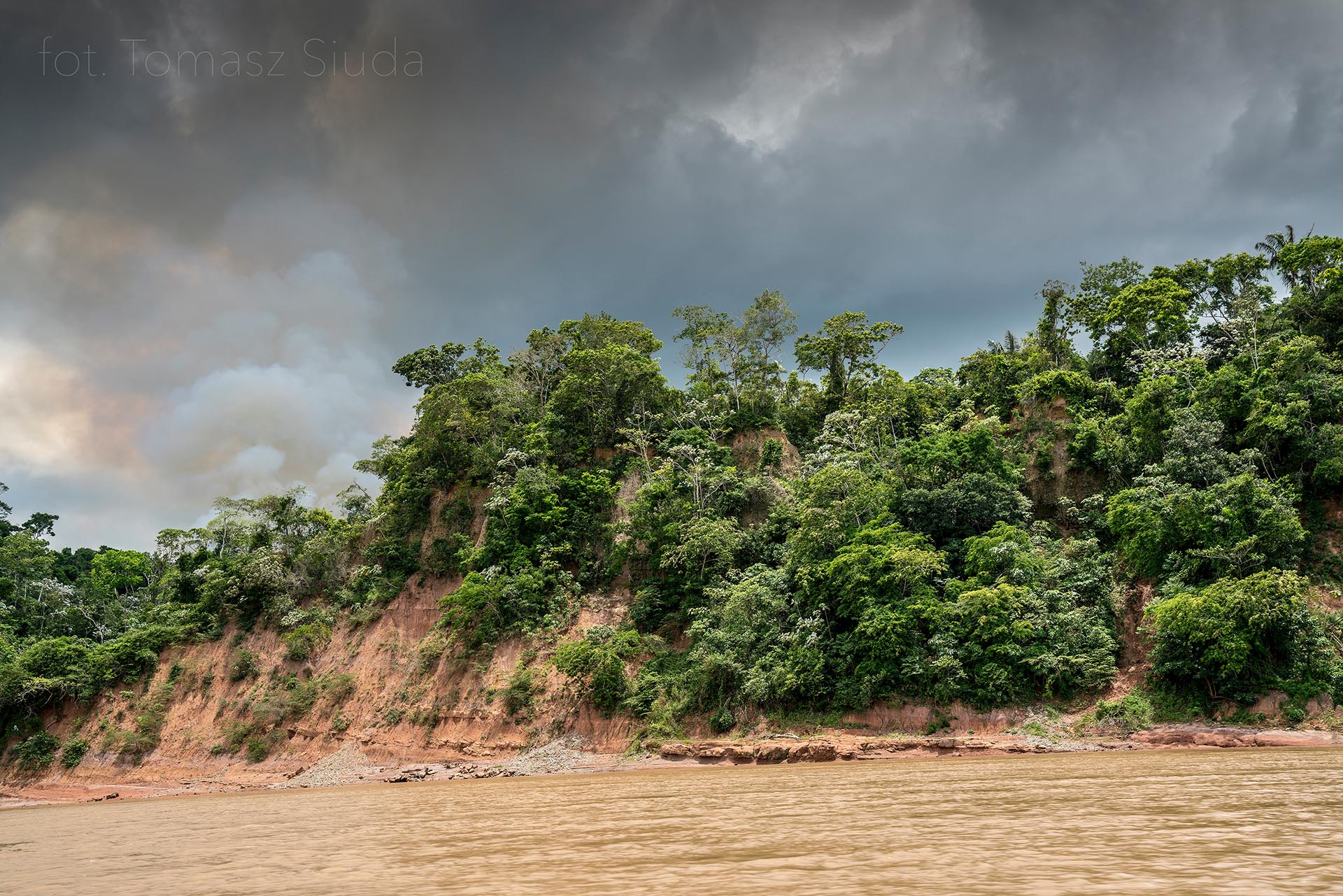 Zdjęcie Tomasza Siudy z Amazonii